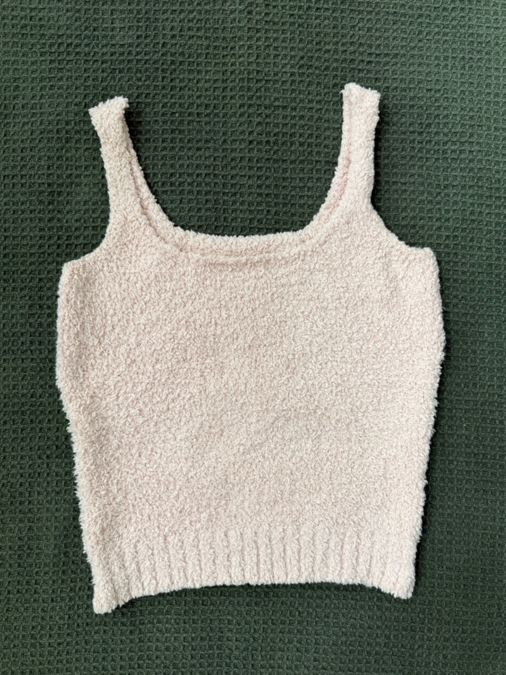SKIMS Blush Pink Cozy Knit Tank